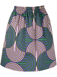 La Doublej юбка Pouf с геометричным принтом