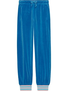 Gucci джоггеры из шенилла