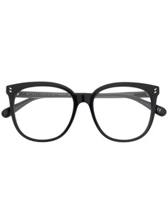 Stella McCartney Eyewear солнцезащитные очки в массивной квадратной оправе