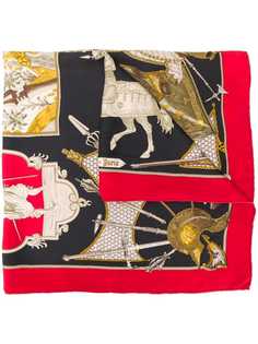 Hermès Pre-Owned платок Knights of Armor