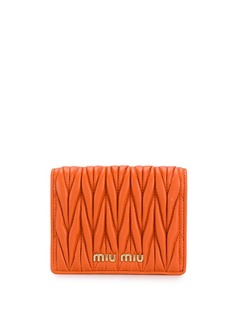 Miu Miu стеганый кошелек