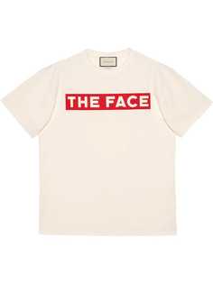 Gucci футболка оверсайз с принтом The Face