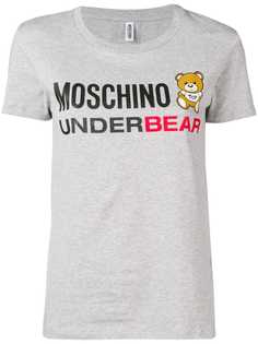 Moschino футболка с принтом Underbear
