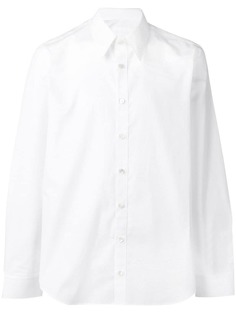 Helmut Lang строгая рубашка с логотипом