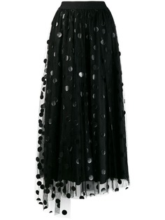 MSGM юбка макси в горох