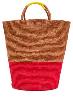 Sensi Studio сумка-тоут с контрастными верхними ручками