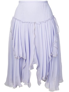 See By Chloé асимметричная юбка с оборками