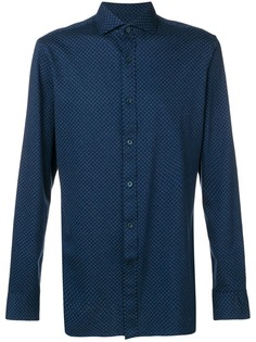 Z Zegna однотонная рубашка на пуговицах