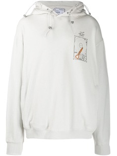 C2h4 худи с принтом Human data storage