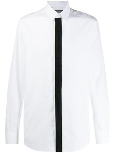 Dolce & Gabbana рубашка с контрастной пуговичной планкой