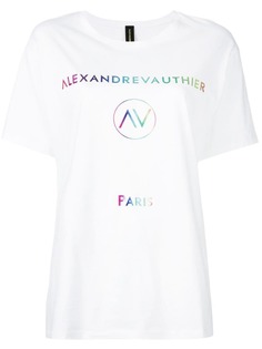 Alexandre Vauthier футболка с логотипом
