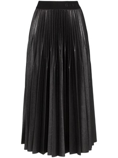 Givenchy плиссированная юбка миди