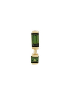 Aliita 9kt yellow gold Linea Compuesta tourmaline earring