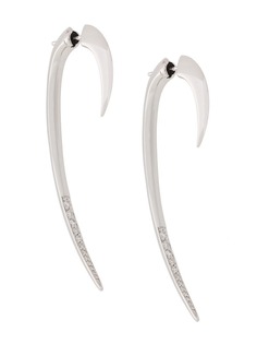 Shaun Leane diamond large Hook earrings