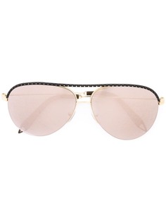 Victoria Beckham солнцезащитные очки авиаторы