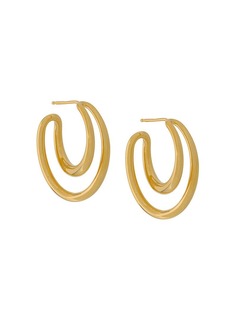 Charlotte Chesnais круглые серьги Initial