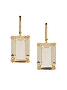 Wouters & Hendrix citrine crystal drop earrings