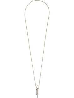 Tobias Wistisen колье с двумя кулонами