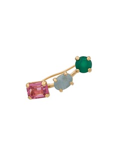 Wouters & Hendrix rose crystal climber earring
