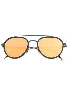 Thom Browne Eyewear солнцезащитные очки "авиаторы"