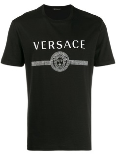 Versace футболка с логотипом