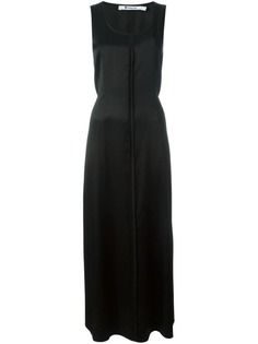 T By Alexander Wang длинное платье без рукавов