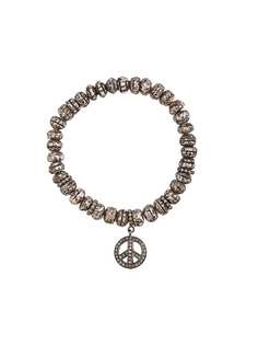 Loree Rodkin peace charm bracelet