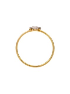 Loquet кольцо с четырехлистным клевером с бриллиантами