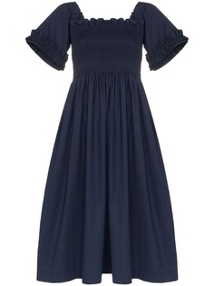 Molly Goddard платье Adelaide с открытыми плечами