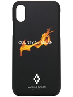 Marcelo Burlon County Of Milan чехол для iPhone X