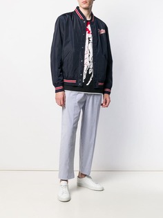 Polo Ralph Lauren куртка-бомбер с контрастными полосками