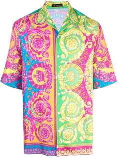 Versace рубашка с принтом Technicolour Baroque
