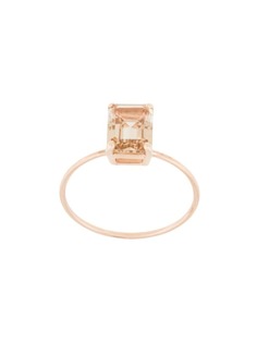 Natalie Marie 9kt rose gold champagne quartz ring