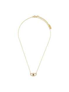 Nialaya Jewelry колье с подвеской-амулетом Envious
