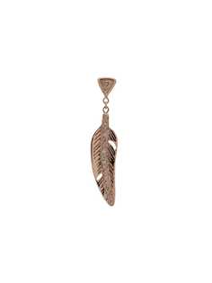 Jacquie Aiche Feather diamond and 14K gold single earring