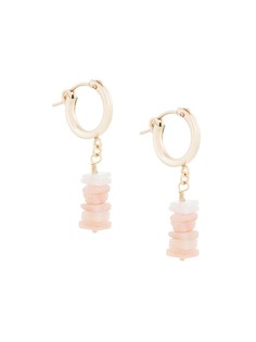 Petite Grand Gemstone hoops