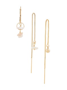 Petite Grand set of three gemstone earrings
