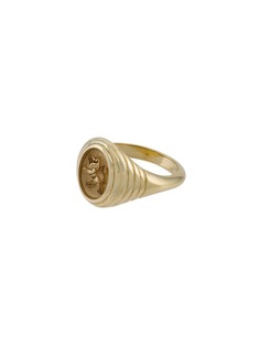 Retrouvai кольцо-печатка с изображением льва