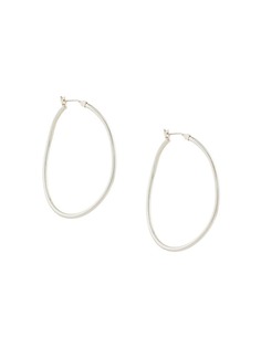 E.M. hoop earrings