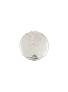 Bunney round embossed brooch
