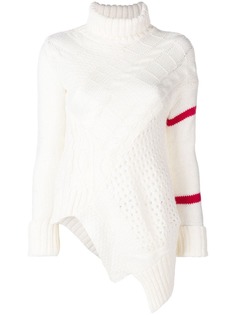 Preen Line расклешенный трикотажный свитер