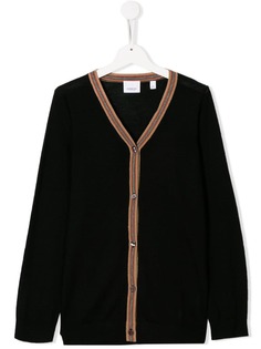Burberry Kids button up cardigan