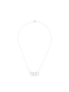 Natalie Marie large Dotted Oval chain necklace