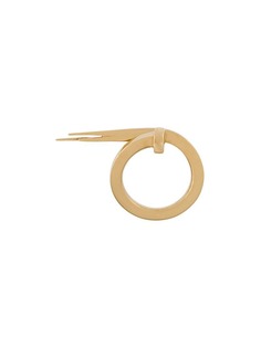 Kasun London кольцо в форме загнутого гвоздя