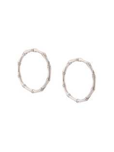 John Hardy Bamboo medium hoop earrings