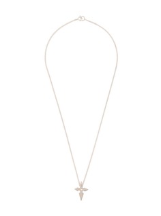Vibe Harsløf shuriken cross necklace