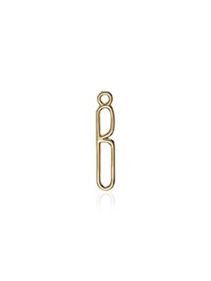 Foundrae Letter Clip charm