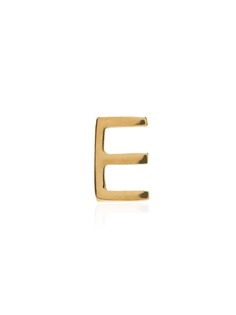Loquet 18kt yellow gold E letter charm