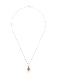 Loren Stewart 14k yellow gold Birth of Venus shell necklace