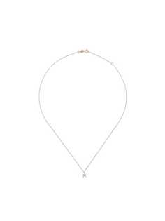 Kismet By Milka 14kt rose gold Struck diamond star necklace